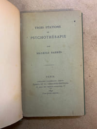 Trois stations de psychothérapie