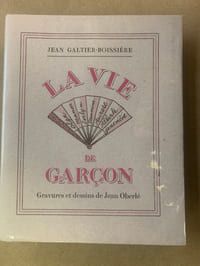 La vie de Garçon. Gravures et dessins de Jean Oberlé