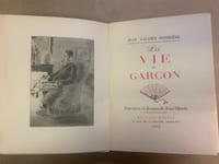 La vie de Garçon. Gravures et dessins de Jean Oberlé