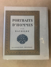 Portraits d’Hommes. Bois de Boullaire. Portrait de l’auteur par Ouvré