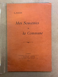 Mes souvenirs de la Commune 
