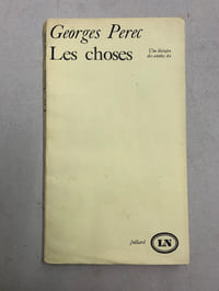 Les Choses. Une histoire des années 60 
