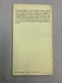 Les Choses. Une histoire des années 60 
