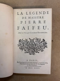La légende de Maistre Pierre Faifeu, mise en vers par Charles Bourdigné