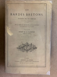 Les Bardes Bretons. Poèmes du VIème siècle. Traduits pour la première fois en français avec le texte en regard revu sur les manuscrits et accompagnés d’un fac-similé. Nouvelle édition