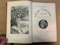 César Cascabel. 85 dessins de Georges Roux. 12 grandes gravures en chromothypographie. 2 grandes cartes en chromolithographies. Les voyages extraordinaires