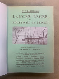 Lancer léger et poissons de sport