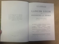 Lancer léger et poissons de sport