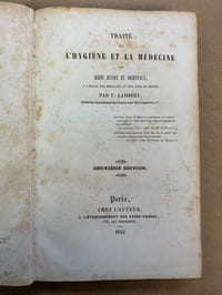Traité sur l’Hygiène et la Médecine des Bains Russes et Orientaux à l’usage des médecins et des gens du monde. Deuxième édition