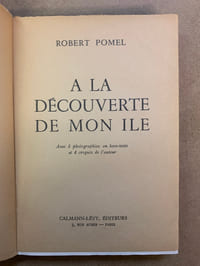 A la découverte de mon ïle 