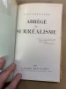Dictionnaire abrégé du Surréalisme . BRETON André & ELUARD Paul 