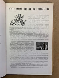 Dictionnaire abrégé du Surréalisme