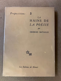 La haine de la poésie