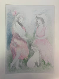 L’Adroite Princesse ou les Aventures de Finette, conte de fée, avec cinq lithographie en couleurs d’après les dessins de Marie Laurencin
