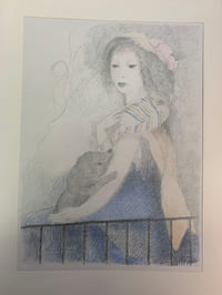 L’Adroite Princesse ou les Aventures de Finette, conte de fée, avec cinq lithographie en couleurs d’après les dessins de Marie Laurencin