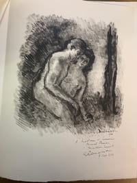 Un Faune. Prélude à l’après-midi d’un Faune ; L’Après-midi d’un Faune. Gloses. Lithographies originales de René Demeurise