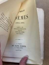 Poèmes (1914-1924). Lampes à arc; Feuilles de température suivis de "Vingt-cinq poèmes sans oiseaux