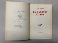 Un barbare en Asie