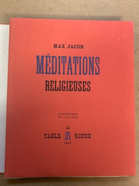 Méditations Religieuses. Illustrations de l’auteur