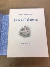 Fêtes Galantes illustrées de dessins originaux par P. E. Bécat