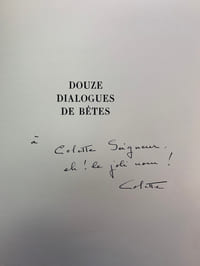 Douze dialogues de bêtes. Lithographies de Maurice MOURLOT