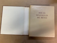 Douze dialogues de bêtes. Lithographies de Maurice MOURLOT