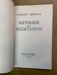 Méthode de méditation