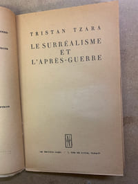 Le Surréalisme et l'Après-Guerre