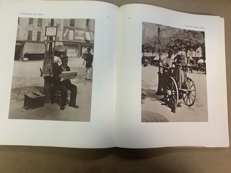 PROUST Marcel - Paris du Temps perdu. Photographies d'Eugène Atget