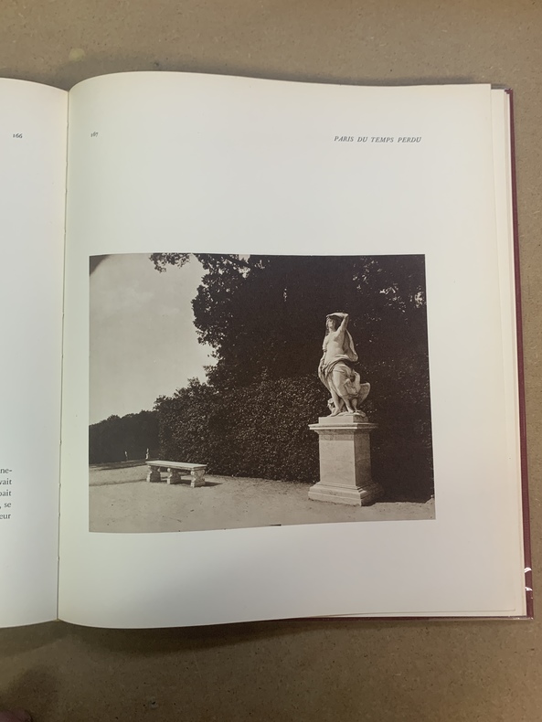 PROUST Marcel - Paris du Temps perdu. Photographies d'Eugène Atget