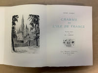 Charme de l’Ile de France. Pointes sèches de Ch. Samson