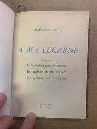 A ma Lucarne 