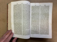 Nouveau dictionnaire des Origines, inventions et découvertes dans les arts, les sciences, la géographie, le commerce, l’agriculture, le commerce etc., indiquant les époques de l’établissement des peuples, des religions, des sectes et institutions religieuses, des lois, des dignités, l’origine des différentes coutumes, des modes, des monnaies, etc., ainsi que les époques des inventions utiles, et des découvertes importantes faites jusqu’à ce jour. Seconde édition revue, corrigée et augmentée de plus de 800 articles par les auteurs 