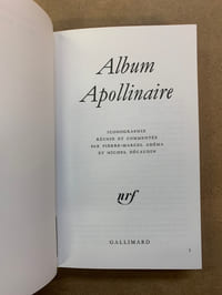 Album Apollinaire