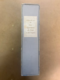 Les égarements du cœur et de l'esprit ou Mémoires de Mr de Meilcour. Gravures au burin de Pierre Gandon 
