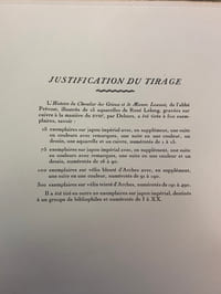 Histoire du Chevalier des Grieux et de Manon Lescaut. Figures de Lelong