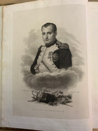 Napoléon et ses Contemporains. Suite de gravures représentant des traits d’héroïsme, de clémence, de générosité, de popularité avec texte par Auguste de Chambure