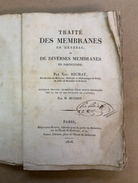 Traité des membranes en général et des diverses membranes en particulier. Nouvelle édition, augmentée d’une notice historique sur la vie et les ouvrages de l’auteur par M. Husson