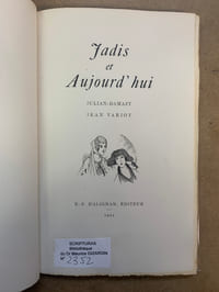 Jadis et Aujourd’hui