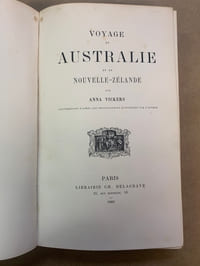 Voyage en Australie et en Nouvelle-Zélande