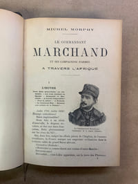 Le Commandant Marchand et ses compagnons d’armes à travers l’Afrique. Histoire complète et anecdotique de la Misssion. Nobreuses illustrations et texte inédit