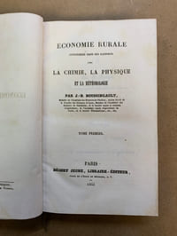 Economie rurale considérée avec la Chimie, la Physique et la Métérologie