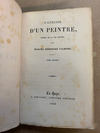 L’Atelier d’un peintre. Scènes de la vie privée 