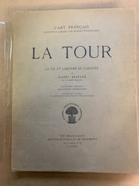 La Tour. La vie et l’œuvre de l’artiste. Catalogue critique par Georges Wildenstein. L’œuvre de l’artiste en deux centsoixante-huit héliogravures