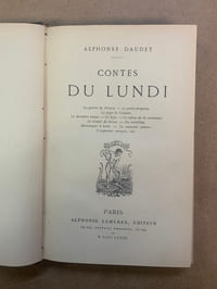 Contes du lundi 