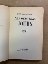 Les derniers jours 