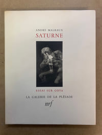 Saturne. Essai sur Goya 