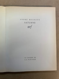 Saturne. Essai sur Goya 