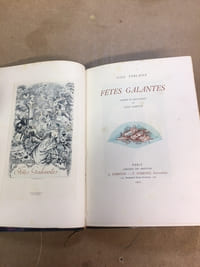 Fêtes galantes. Dessins et Eaux-Fortes de Léon Lebègue