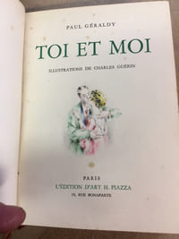 Toi et Moi. Illustrations de Charles Guérin